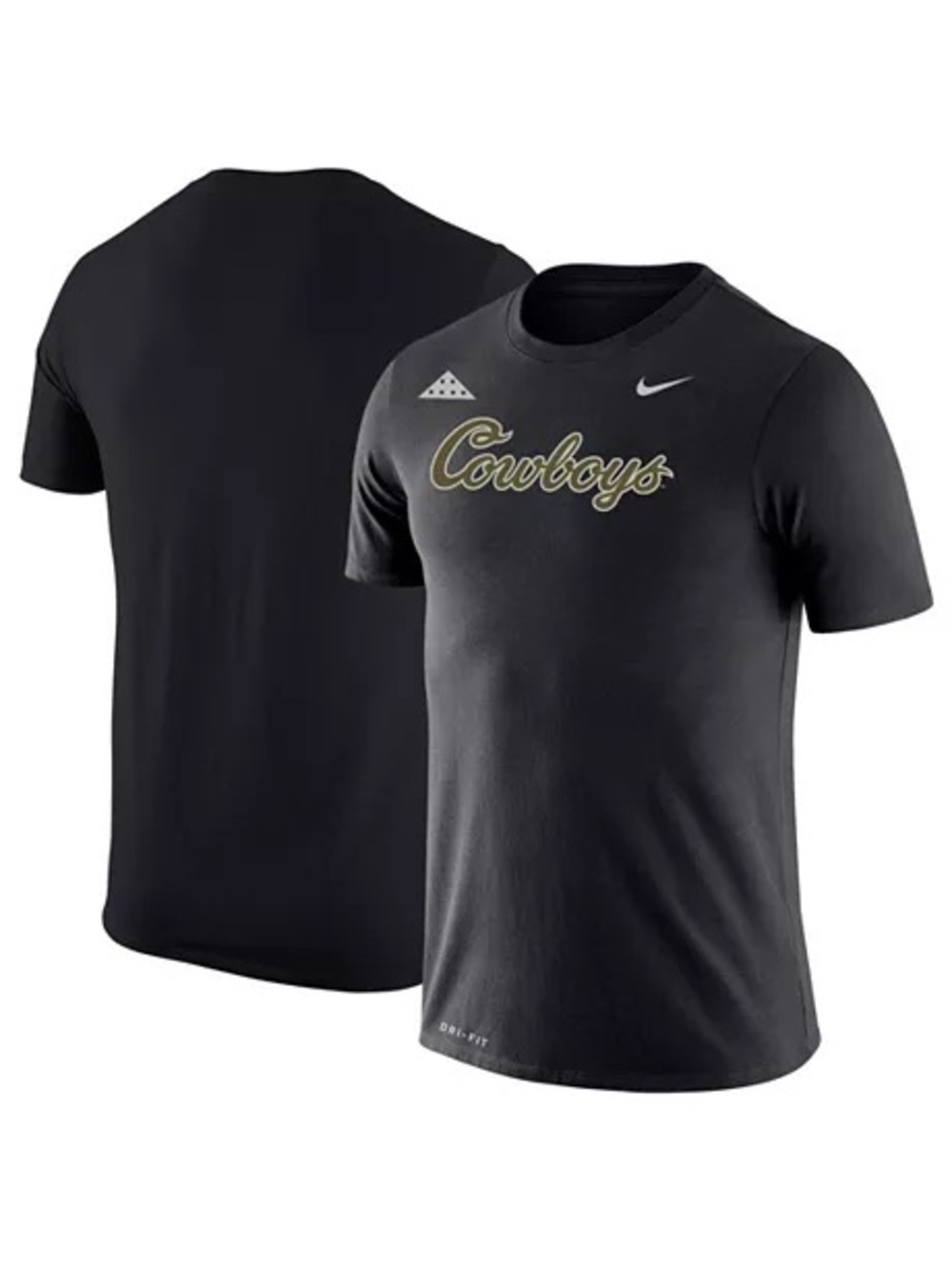 Men’s Oklahoma State Cowboys Nike 2022 Folds of Honor T-Shirt | Black | Sz Small